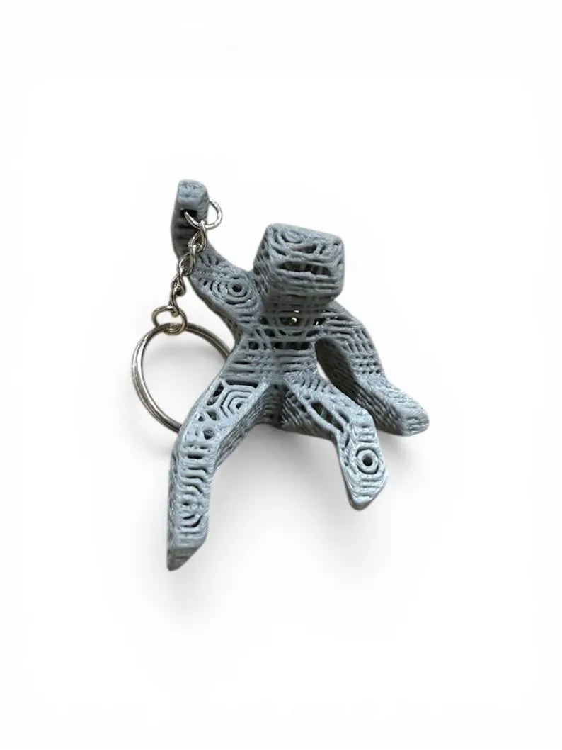 Rocky Sculpture Key Chain
