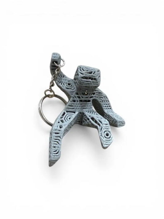 Rocky Sculpture Key Chain